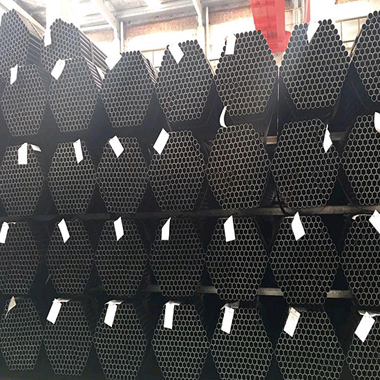 PRIME ERW BLACK PAINTED STEEL PIPES