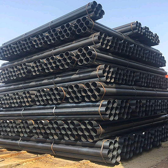 ERW BLACK CARBON STEEL CASING PIPE
