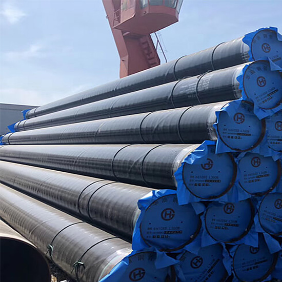 ERW CARBON STEEL BEVELED ENDS PIPES